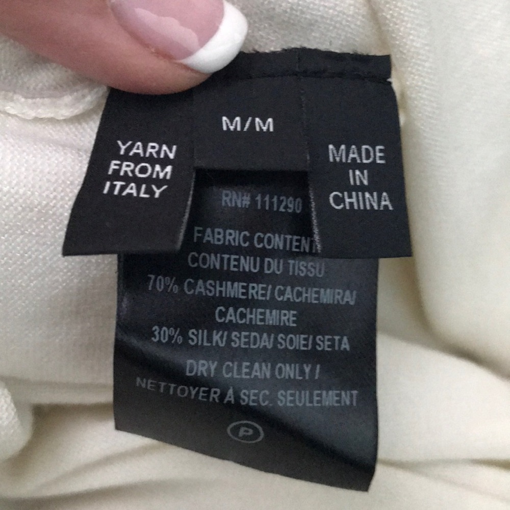 Derek Lam Cashmere Sasha Top - Picture 8 of 8